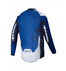 Camiseta Alpinestars Pro-Dura Azul Brillo Blanco |3760125-7174|