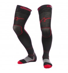 Calcetines Motocross Alpinestars Largos Mx Negro Rojo|4705015-13|