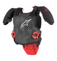 Peto Alpinestars Infantil A-5 S V2 Negro Blanco Rojo |6740224-123|