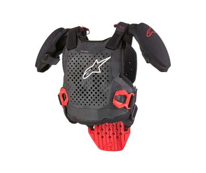 Peto Alpinestars Infantil A-5 S V2 Negro Blanco Rojo |6740224-123|