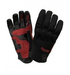 Guantes ByCity Invierno Falcon Negro Rojo |1000188|