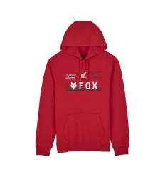 Sudadera Con Capucha Fox X Honda Rojo |32104-122|