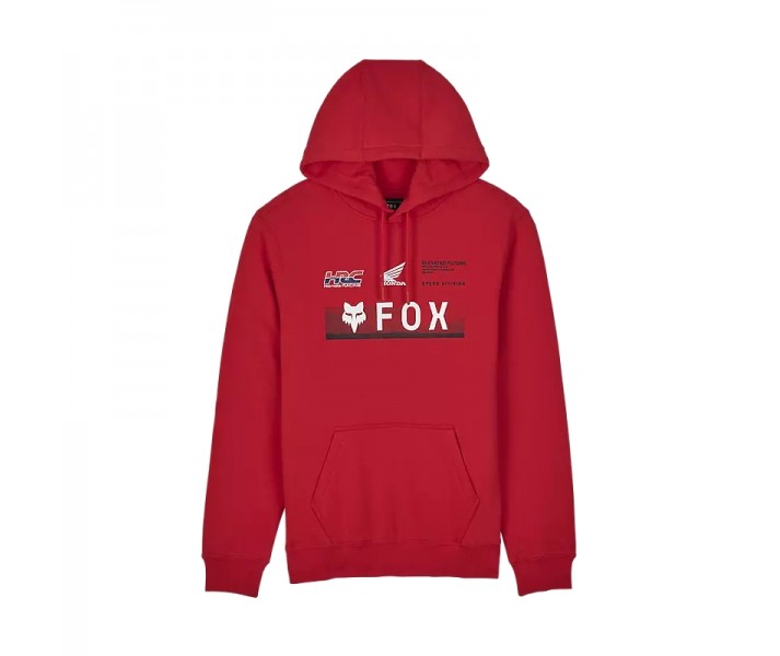 Sudadera Con Capucha Fox X Honda Rojo |32104-122|