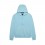 Sudadera Con Capucha Fox Wordmark Oversized Azul Claro |32865-116|