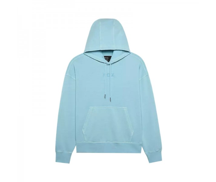 Sudadera Con Capucha Fox Wordmark Oversized Azul Claro |32865-116|