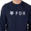 Sudadera De Cuello Redondo Fox Absolute Azul Medianoche |31591-329|