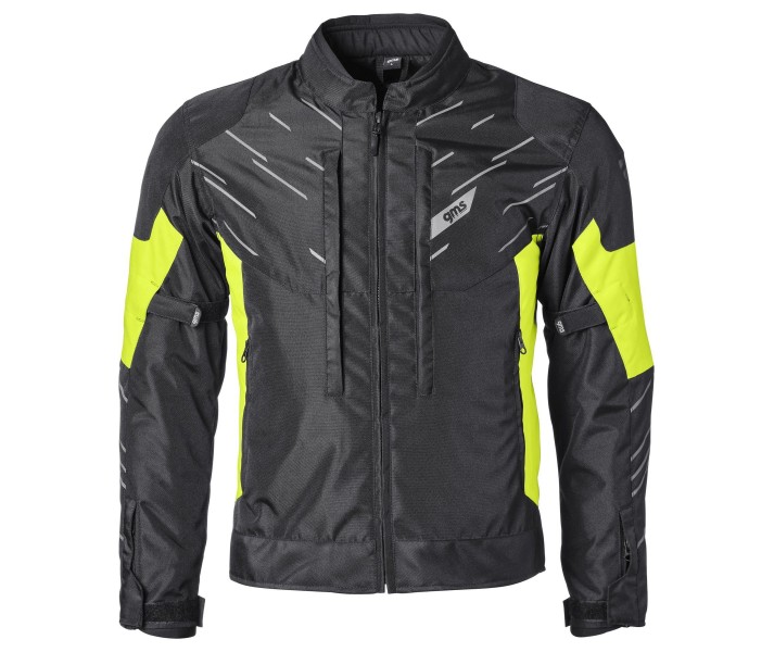 Chaqueta Gms Kasai Wp Negro Amarillo Fluor |ZG55018-350|