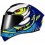 Casco NZI Trendy 2 Ocelo Azul Blanco Sky Mate |150346A971|