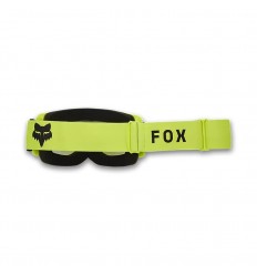 Máscara Fox Main Core Amarillo Fluor Transparente |32985-130|