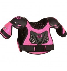 Deflector De Perchero Fox Peewee Titan Negro Rosa |06053-285|