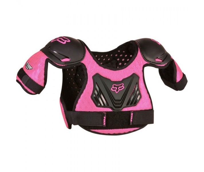 Deflector De Perchero Fox Peewee Titan Negro Rosa |06053-285|