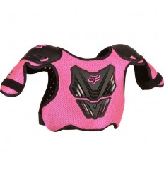 Deflector De Perchero Fox Peewee Titan Negro Rosa |06053-285|