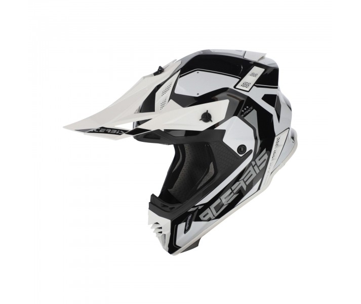 Casco Acerbis X-Track Blanco Negro |0025032.726|