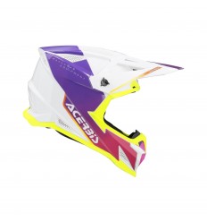 Casco Acerbis T711 Blanco Morado |0026458.242|