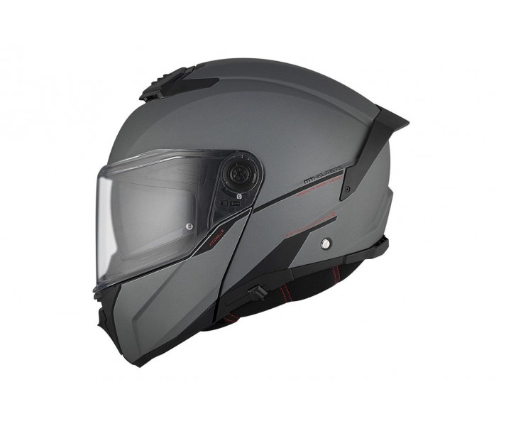 Casco MT Atom 2 Sv Solid A2 Titanio Mate |1335000023|