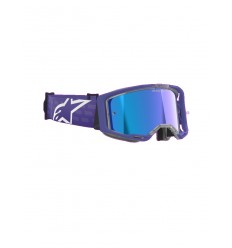 Máscara Alpinestars Vision 8 Corp Azul Espejo Purpura |5101625-3116|