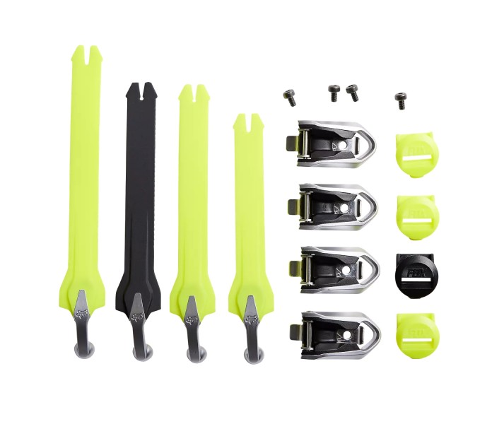 Kit De Correas Para botas Fox Instinct Amarillo Fluor |30370-130|