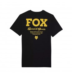 Camiseta Fox Premium Speed & Service Negro |32924-001|