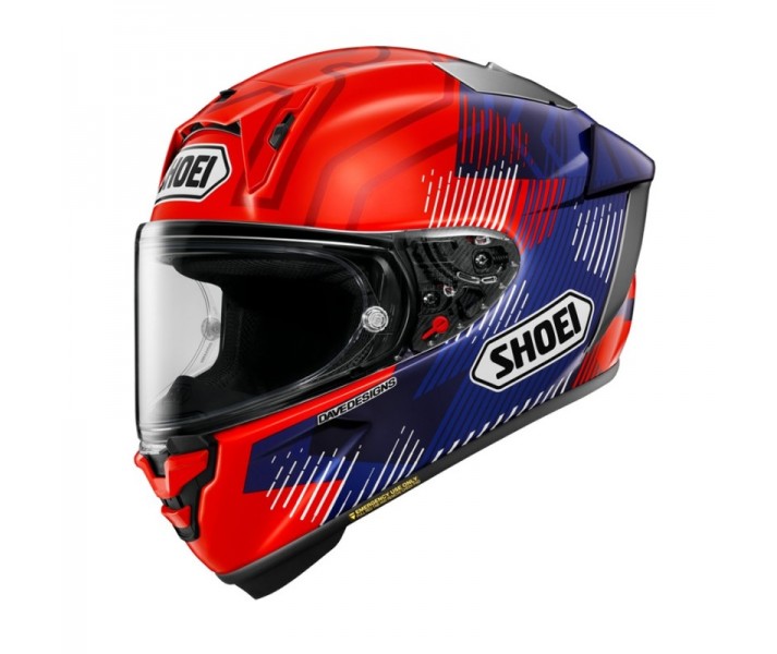 Casco Shoei X-SPR Pro Marquez 8 Rojo Azul |CSXSP148012|