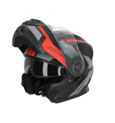 Casco Acerbis Serel Negro Rojo |0025201.323|