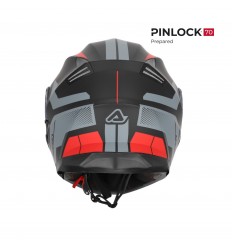 Casco Acerbis Serel Negro Rojo |0025201.323|