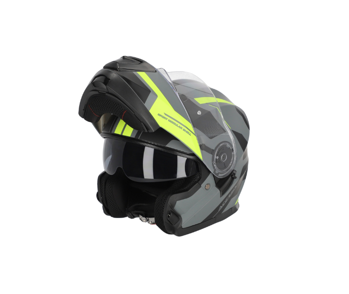 Casco Acerbis Serel Negro Amarillo Fluor |0025201.444|