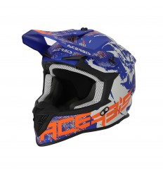 Casco Acerbis Linear Gris Azul |0025316.288|