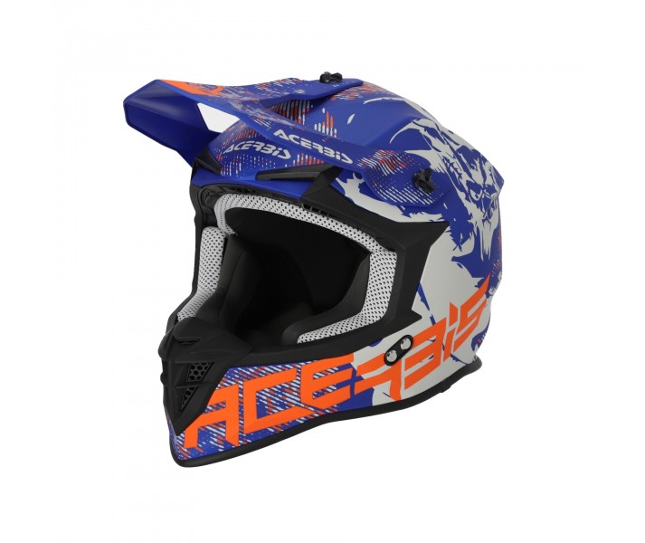 Casco Acerbis Linear Gris Azul |0025316.288|