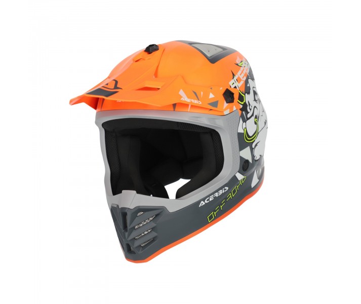 Casco Acerbis Infantil Profile Naranja Gris |0025401.207|