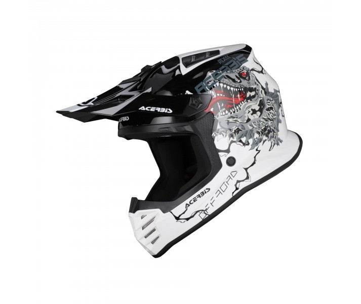 Casco Acerbis Infantil Profile Blanco Negro |0025401.237|