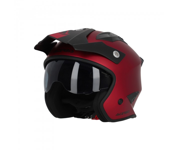 Casco Acerbis Jet Aria Metallic Rojo |0025937.110|