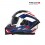 Casco Acerbis X-Way Graphic Blanco Azul Rojo |0026016.034|