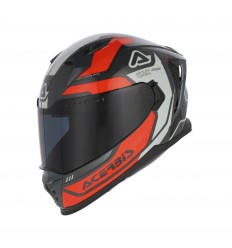 Casco Acerbis X-Way Graphic Naranja Gris |0026016.207|