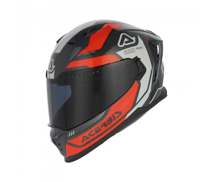 Casco Acerbis X-Way Graphic Naranja Gris |0026016.207|