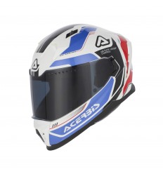 Casco Acerbis X-Way Graphic Blanco Azul |0026016.232|