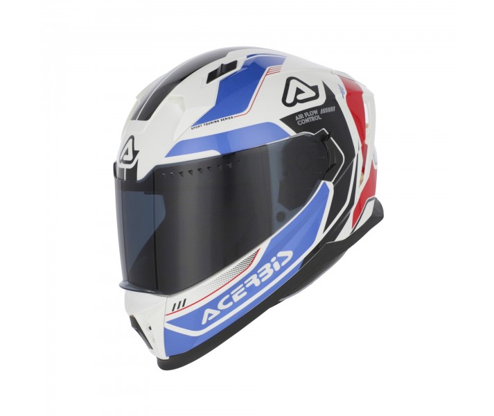 Casco Acerbis X-Way Graphic Blanco Azul |0026016.232|