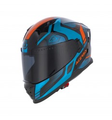 Casco Acerbis X-Way Graphic Azul Naranja |0026016.243|