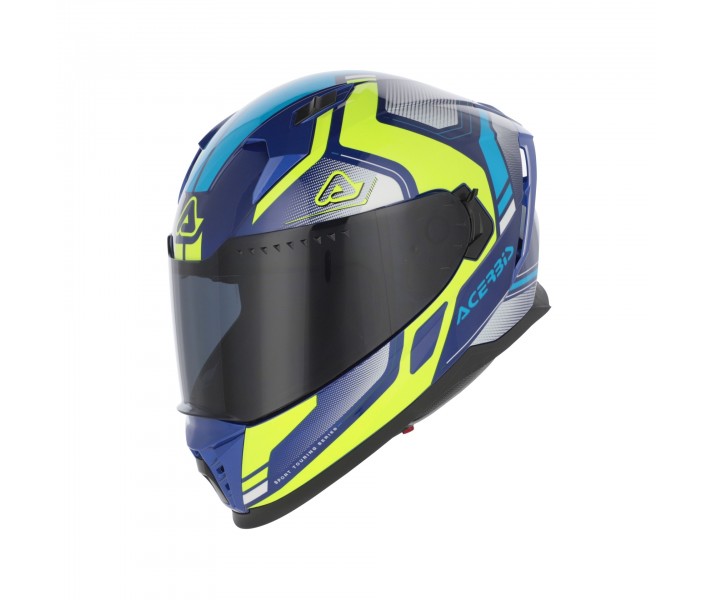 Casco Acerbis X-Way Graphic Azul Amarillo |0026016.248|