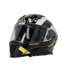 Casco Acerbis X-Way Graphic Negro Amarillo |0026016.318|