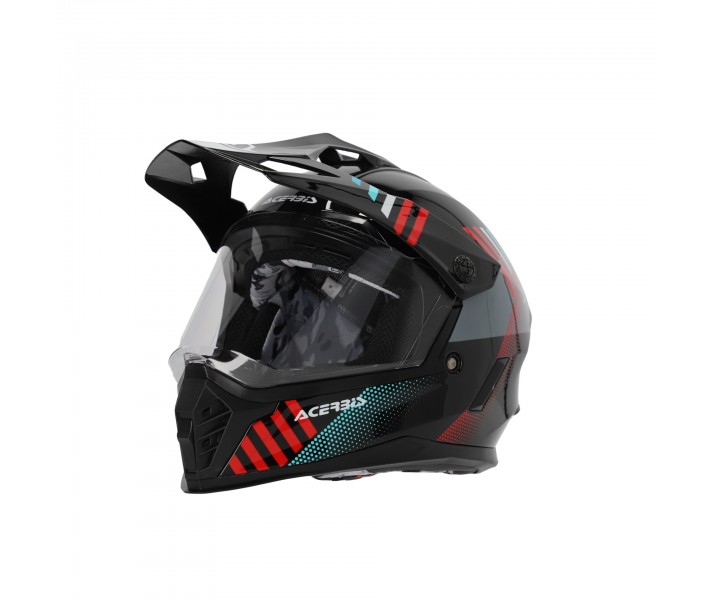 Casco Acerbis Infantil Rider Negro Rojo |0026031.323|