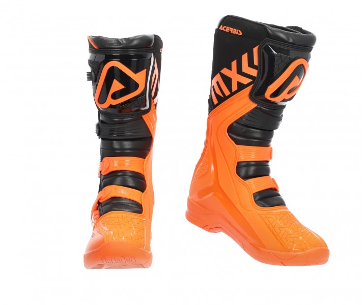 Botas Acerbis Stivale X-Team Naranja Negro |0022999.209|