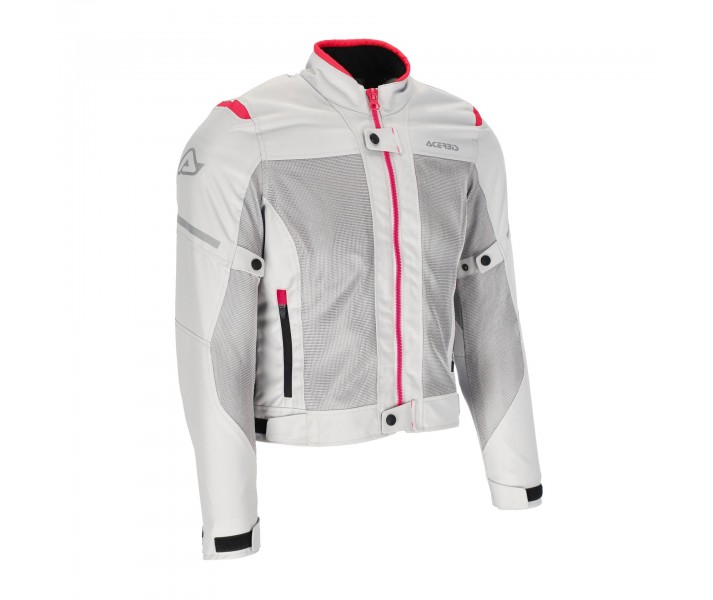 Chaqueta Acerbis Mujer Ce Ramsey Vented Gris Rosa |0023745.800|