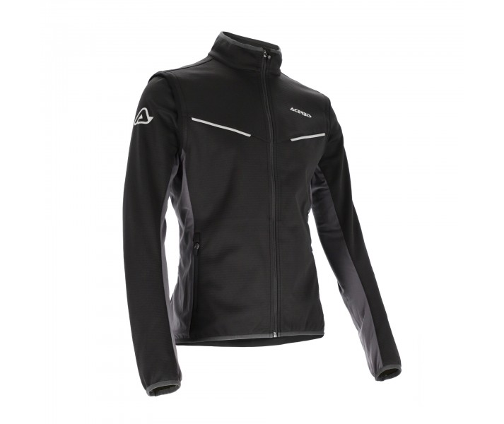 Chaqueta Acerbis Softshell Track Negro Gris |0024320.319|