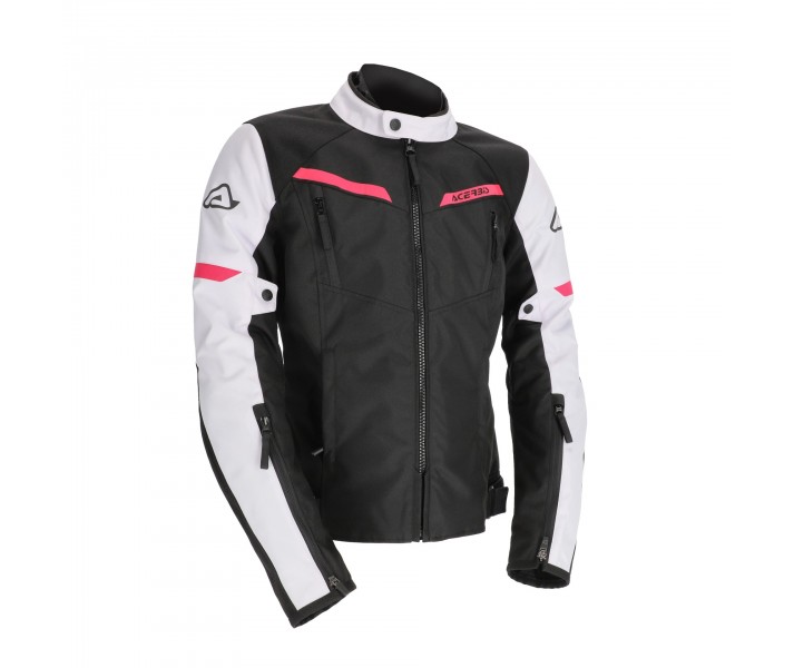 Chaqueta Acerbis Mujer Ce X-Street Negro Rosa |0024503.723|