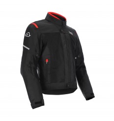 Chaqueta Acerbis Ce On Road Ruby Negro Rojo |0024550.323|