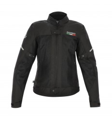 Chaqueta Acerbis Mujer Ce On Road Ruby Negro |0024605.090|