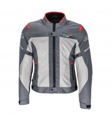 Chaqueta Acerbis Mujer Ce On Road Ruby Gris Rojo |0024605.295|