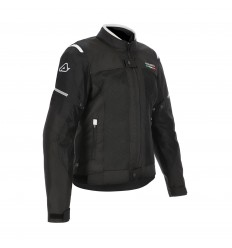 Chaqueta Acerbis Mujer Ce On Road Ruby Negro Blanco |0024605.315|