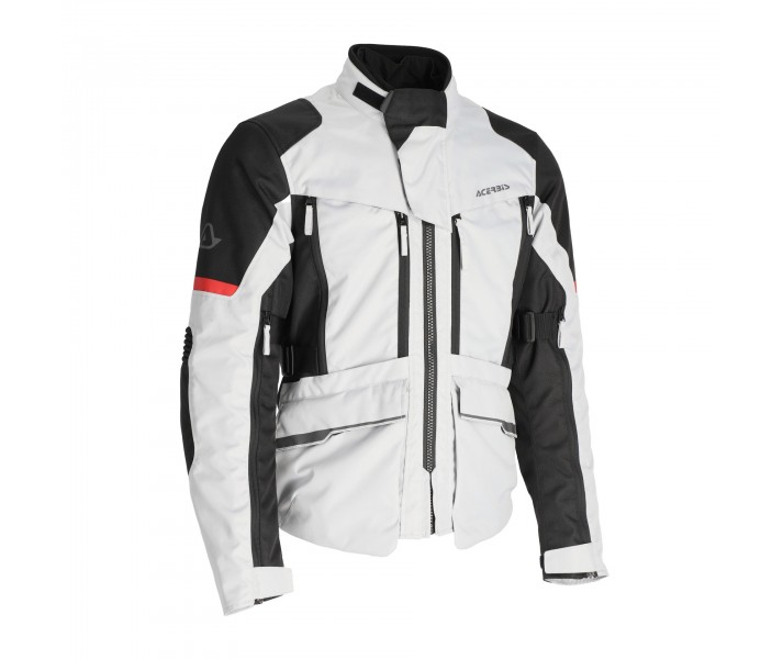 Chaqueta Acerbis Ce X-Rover Gris Rojo |0025406.295|