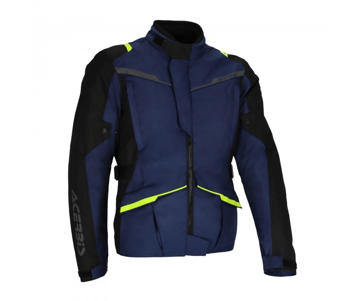 Chaqueta Acerbis Ce X-Travel Azul Amarillo |0025407.248|